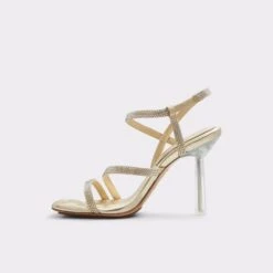 Online ExclusiveAdrocanStrappy Heeled Sandal - Stiletto Heel 8 Online ExclusiveAdrocanStrappy Heeled Sandal - Stiletto Heel -Lightweight Shop adrocan yellow 741 003 029 alt2 sq gy 2000x2000