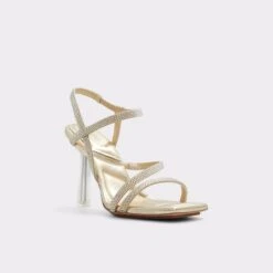 Online ExclusiveAdrocanStrappy Heeled Sandal - Stiletto Heel 9 Online ExclusiveAdrocanStrappy Heeled Sandal - Stiletto Heel -Lightweight Shop adrocan yellow 741 003 029 alt3 sq gy 2000x2000