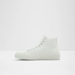 Final Sale - The Item Cannot Be ReturnedAlphaHigh Top Sneaker - Cup Sole -Lightweight Shop alpha white 110 002 033 alt2 sq nt 1200x1200