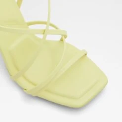 Final Sale - The Item Cannot Be ReturnedAmiliaStrappy Heeled Sandal -Lightweight Shop amilia yellow 740 002 043 alt4 sq nt 1200x1200