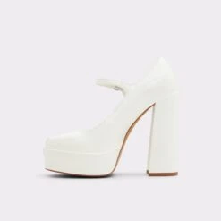 SaleAnjieHeeled Mary Janes - Platform 9 SaleAnjieHeeled Mary Janes - Platform -Lightweight Shop anjie white 115 002 033 alt2 sq gy 2000x2000