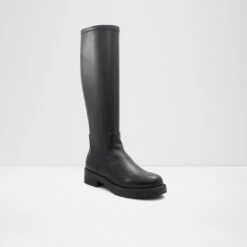 Final Sale - The Item Cannot Be ReturnedAnneKnee-high Boot - Lug Sole -Lightweight Shop anne black 001 001 043 alt3 sq nt 1200x1200