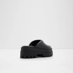 BigleasePlatform Mule - Lug Sole -Lightweight Shop biglease black 001 001 043 alt1 sq nt 1200x1200