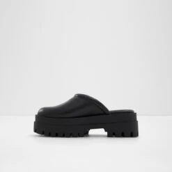 BigleasePlatform Mule - Lug Sole -Lightweight Shop biglease black 001 001 043 alt2 sq nt 1200x1200