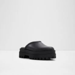BigleasePlatform Mule - Lug Sole -Lightweight Shop biglease black 001 001 043 alt3 sq nt 1200x1200