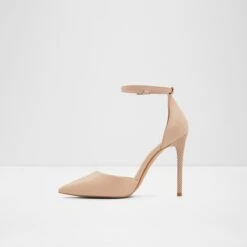 BligeAnkle Strap Heeled Shoe - Stiletto Heel -Lightweight Shop blige beige 270 001 043 alt2 sq nt 1200x1200