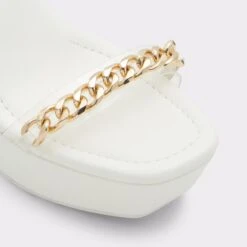 Final Sale - The Item Cannot Be ReturnedBodessaWedge Sandal - Wedge Heel -Lightweight Shop bodessa white 100 002 043 alt4 sq gy 2000x2000