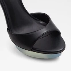 Final Sale - The Item Cannot Be ReturnedBossisHeeled Sandal - Stiletto Heel -Lightweight Shop bossis black 009 002 043 alt4 sq nt 1200x1200