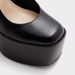 Final Sale - The Item Cannot Be ReturnedCherrHeeled Mary Janes - Plateforme -Lightweight Shop cherr black 001 001 043 alt4 sq gy 2000x2000