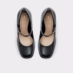 Final Sale - The Item Cannot Be ReturnedCherrHeeled Mary Janes - Plateforme -Lightweight Shop cherr black 001 001 043 alt5 sq gy 2000x2000