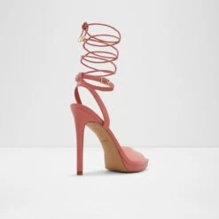 Final Sale - The Item Cannot Be ReturnedDocillaStrappy Heeled Sandal - Stiletto Platform -Lightweight Shop docilla pink 690 002 029 alt1 sq nt 1200x1200