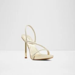 DorahSling Back Heeled Sandal -Lightweight Shop dorah gold 710 002 044 alt3 sq nt 1200x1200