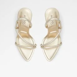 DorahSling Back Heeled Sandal -Lightweight Shop dorah gold 710 002 044 alt5 sq nt 1200x1200