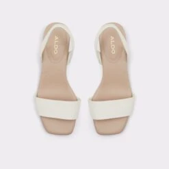 DorennaSling Back Sandal -Lightweight Shop dorenna white 100 001 043 alt5 sq gy 2000x2000