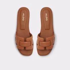 &New NewElenaaSlide Sandal -Lightweight Shop elenaa brown 210 001 043 alt5 sq gy 2000x2000