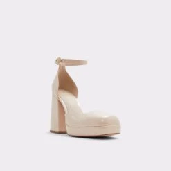 Final Sale - The Item Cannot Be ReturnedEmjayHeeled Mary Janes - Cup Sole -Lightweight Shop emjay beige 270 002 033 alt3 sq gy 2000x2000