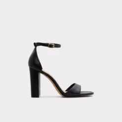 Flexible SolesEnaegynAnkle Strap Heeled Sandal - Block Heel