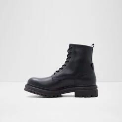 Final Sale - The Item Cannot Be ReturnedFalconerLace-up Boot - Lug Sole -Lightweight Shop falconer black 001 001 043 alt2 sq nt 1200x1200