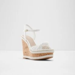 SaleFlorennaWedge Sandal - Wedge Heel 9 SaleFlorennaWedge Sandal - Wedge Heel -Lightweight Shop florenna white 115 002 029 alt3 sq nt 1200x1200