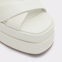 SaleGisellStrappy Heeled Sandal - Platform 10 SaleGisellStrappy Heeled Sandal - Platform -Lightweight Shop gisell white 121 001 043 alt4 sq gy 2000x2000