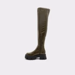 Final Sale - The Item Cannot Be ReturnedGrandmodeOver-the-knee Boot - Lug Sole -Lightweight Shop grandmode beige 250 002 033 alt2 sq gy 2000x2000