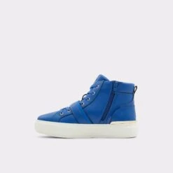 Final Sale - The Item Cannot Be ReturnedHalennaHigh Top Sneaker - Cup Sole -Lightweight Shop halenna blue 400 002 029 alt2 sq gy 2000x2000