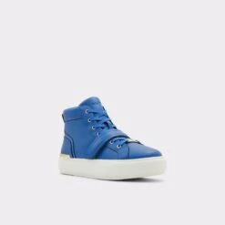 Final Sale - The Item Cannot Be ReturnedHalennaHigh Top Sneaker - Cup Sole -Lightweight Shop halenna blue 400 002 029 alt3 sq gy 2000x2000