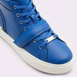 Final Sale - The Item Cannot Be ReturnedHalennaHigh Top Sneaker - Cup Sole -Lightweight Shop halenna blue 400 002 029 alt4 sq gy 2000x2000
