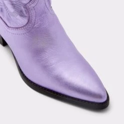 Final Sale - The Item Cannot Be ReturnedHavesteiMid-calf Desert Boot - Block Heel -Lightweight Shop havestei purple 540 001 051 alt4 sq gy 2000x2000