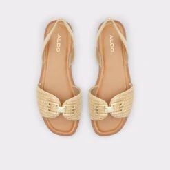 HilarySling Back Flat Sandal -Lightweight Shop hilary beige 101 003 040 alt5 sq gy 2000x2000