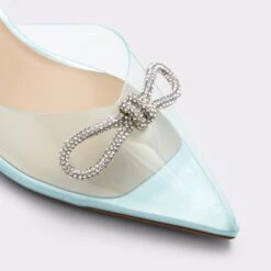 Online ExclusiveHiltinStrappy Heeled Shoe - Kitten Heel -Lightweight Shop hiltin blue 460 002 020 alt4 sq gy 2000x2000