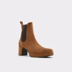 Final Sale - The Item Cannot Be ReturnedIbirakothChelsea Boot - Flatform -Lightweight Shop ibirakoth brown 220 001 043 alt3 sq gy 2000x2000