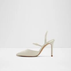 Final Sale - The Item Cannot Be ReturnedJeriebaenStrappy Heeled Shoe - Stiletto Heel -Lightweight Shop jeriebaen white 110 001 043 alt2 sq nt 1200x1200