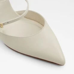 Final Sale - The Item Cannot Be ReturnedJeriebaenStrappy Heeled Shoe - Stiletto Heel -Lightweight Shop jeriebaen white 110 001 043 alt4 sq nt 1200x1200