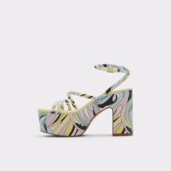 SaleJhansiStrappy Heeled Sandal - Platform -Lightweight Shop jhansi multi 963 002 038 alt2 sq gy 2000x2000