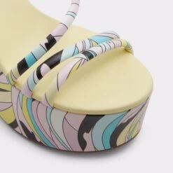 SaleJhansiStrappy Heeled Sandal - Platform -Lightweight Shop jhansi multi 963 002 038 alt4 sq gy 2000x2000