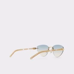 &New NewLaegynCat Eye Sunglasses -Lightweight Shop laegyn gold 710 alt2 sq gy 2000x2000