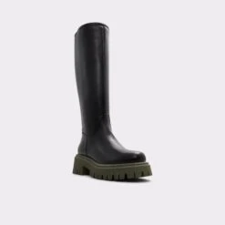 Final Sale - The Item Cannot Be ReturnedLorynKnee-high Boot - Lug Sole -Lightweight Shop loryn black 001 001 043 alt3 sq gy 2000x2000