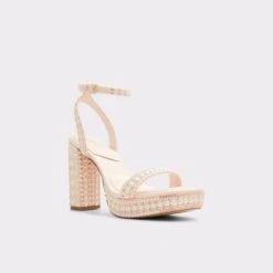 LuluStrappy Heeled Sandal - Platform 9 LuluStrappy Heeled Sandal - Platform -Lightweight Shop lulu pink 680 003 029 alt3 sq gy 2000x2000
