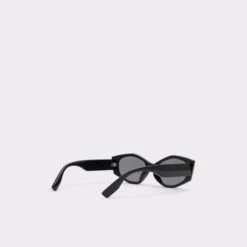 MalakiCat Eye Sunglasses -Lightweight Shop malaki black 001 alt2 sq gy 2000x2000