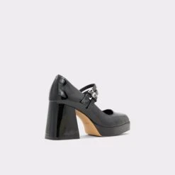 Pillow WalkMandaHeeled Mary Janes - Block Heel -Lightweight Shop manda black 001 002 033 alt3 sq gy 2000x2000