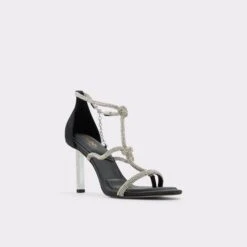 MarjanHigh Heel Caged Sandal - Stiletto Heel 9 MarjanHigh Heel Caged Sandal - Stiletto Heel -Lightweight Shop marjan black 001 003 032 alt3 sq gy 2000x2000