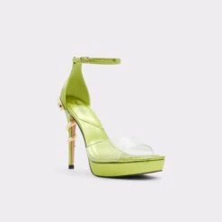 MedusaStrappy Heeled Sandal - Platform -Lightweight Shop medusa green 310 001 029 alt3 sq gy 2000x2000