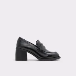 NailaHeeled Loafer - Block Heel