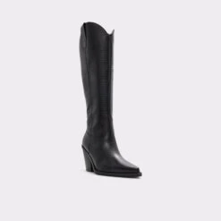 Pillow WalkNevadaWestern Knee-hign Boot - Block Heel -Lightweight Shop nevada black 001 001 022 alt3 sq gy 2000x2000