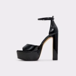 &New NewNissaStrappy Heeled Sandal - Platform -Lightweight Shop nissa black 001 002 033 alt2 sq gy 2000x2000