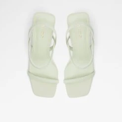 SaleOkurrStrappy High Heel Sandal - Block Heel 11 SaleOkurrStrappy High Heel Sandal - Block Heel -Lightweight Shop okurr green 320 002 043 alt5 sq nt 1200x1200