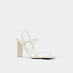 OkurraStrappy Heeled Sandal -Lightweight Shop okurra white 100 002 043 alt3 sq gy 2000x2000