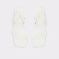 OkurraStrappy Heeled Sandal -Lightweight Shop okurra white 100 002 043 alt5 sq gy 2000x2000
