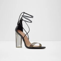 Pillow WalkOnardoniaStrappy Heeled Sandal -Lightweight Shop onardonia black 001 002 043 alt3 sq nt 1200x1200